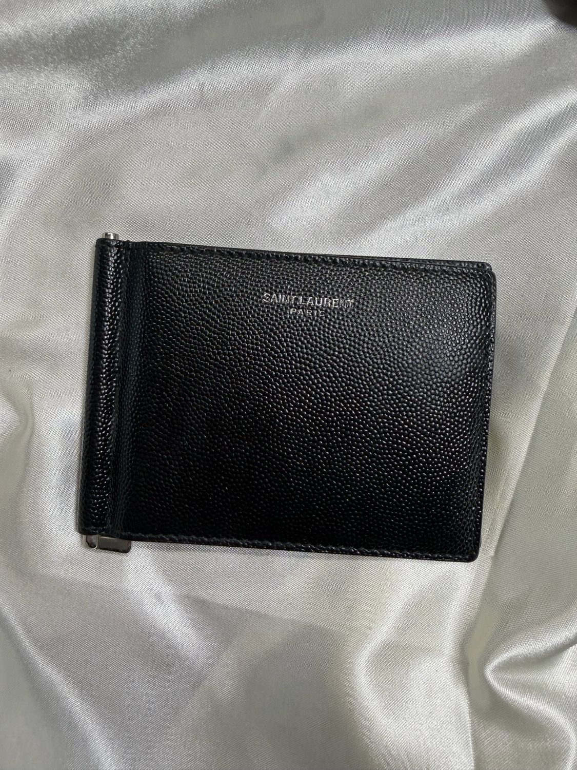 Yves Saint Laurent Billfold Wallet with Money Clip
