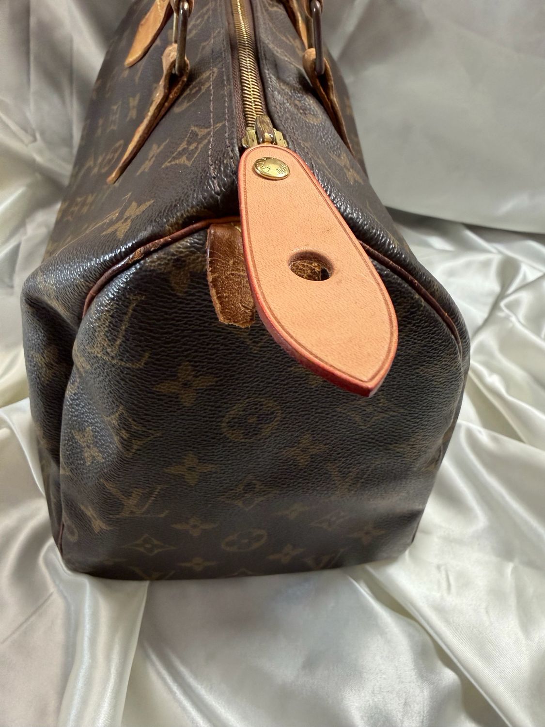 Louis Vuitton Monogram Speedy 30 Satchel Boston