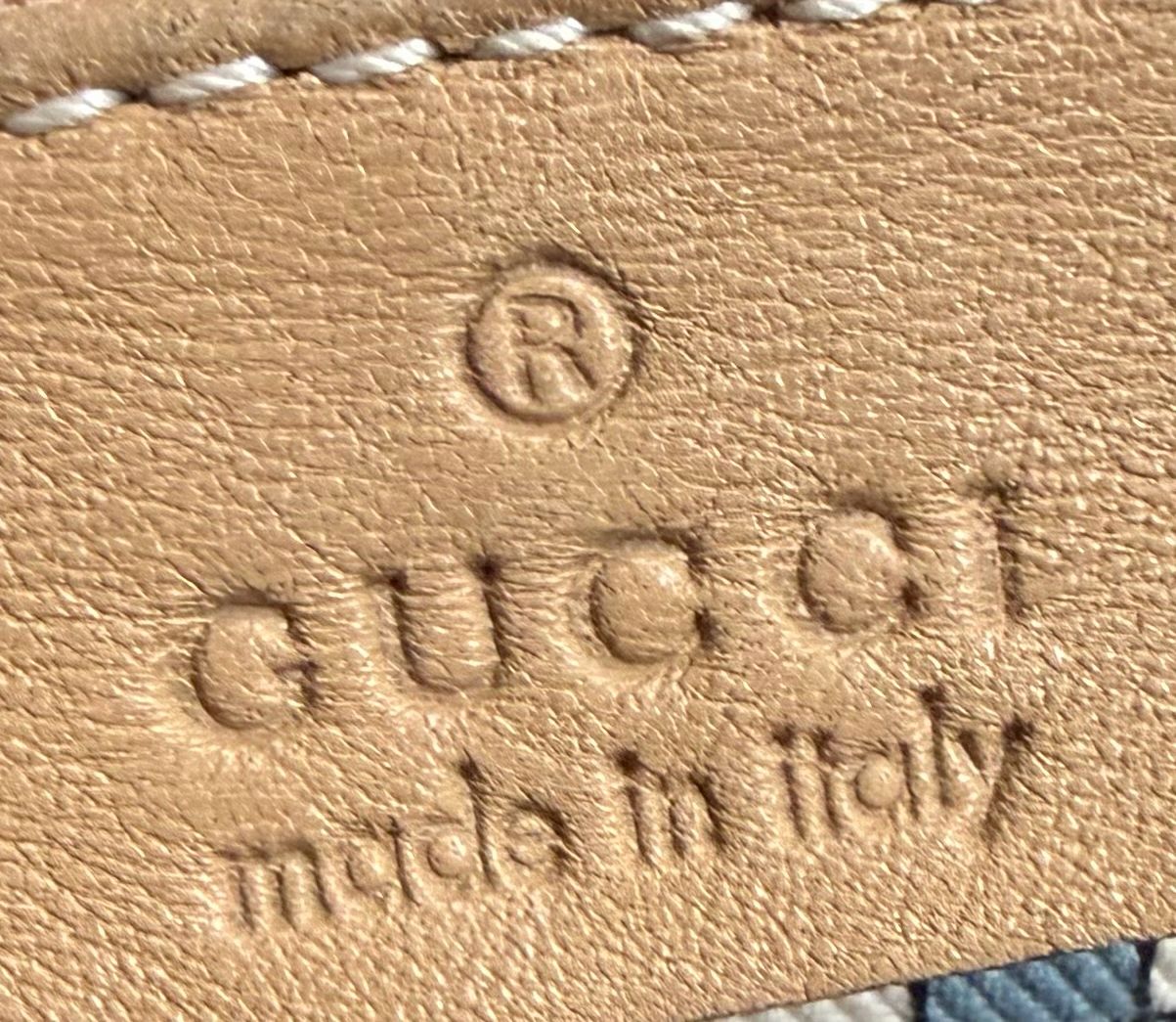 Gucci Monogram Leather Guccissima Tribeca Tote