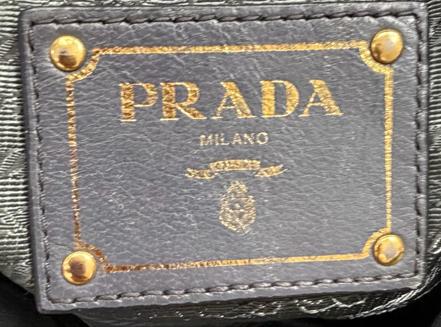 Prada Gaufre Nylon Tessuto Crossbody Sling