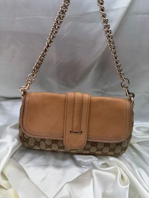 Gucci Marrackech Flap Clutch Hobo Shoulder in Brown