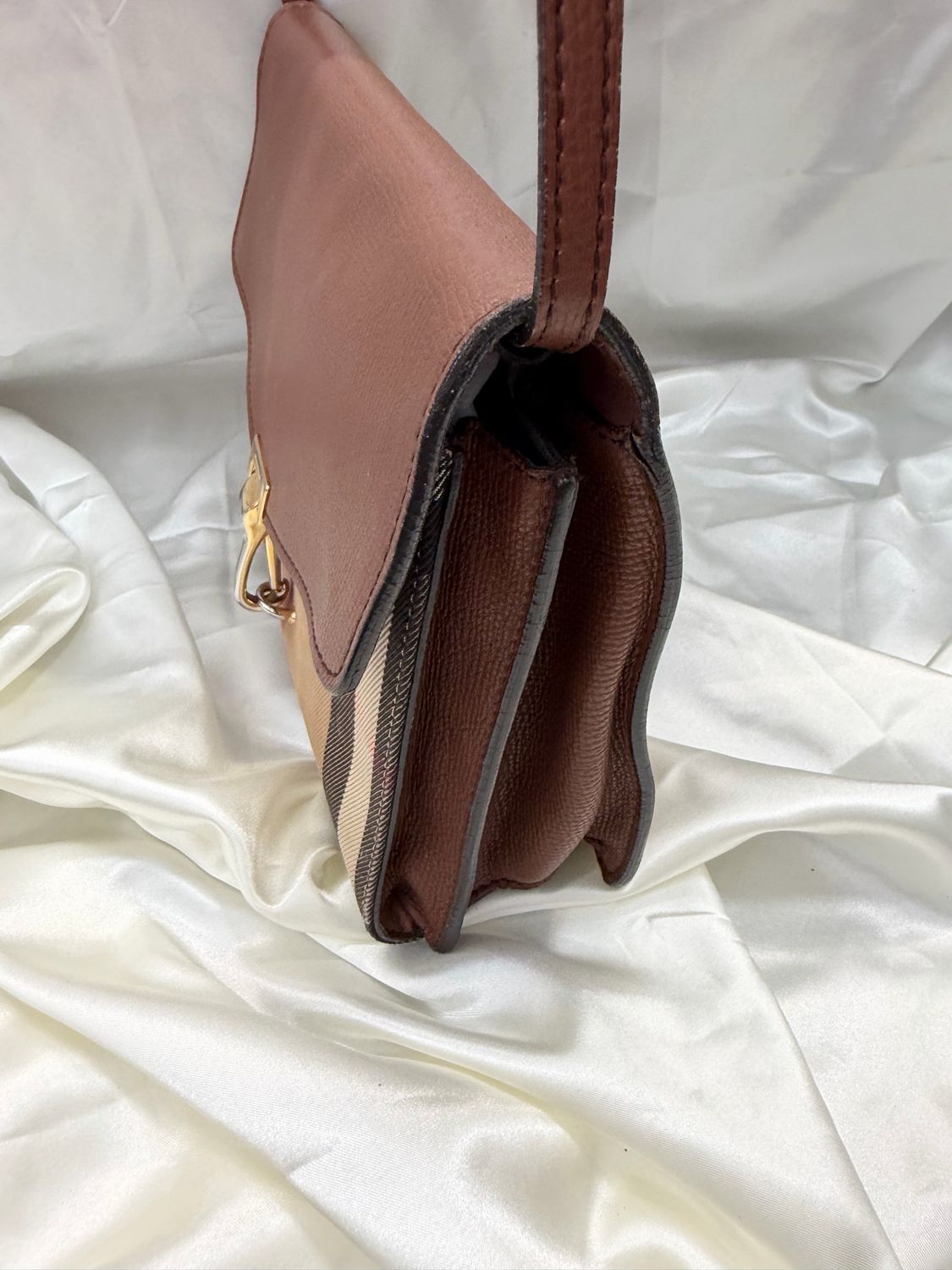 Burberry Derby House Check Crossbody Sling