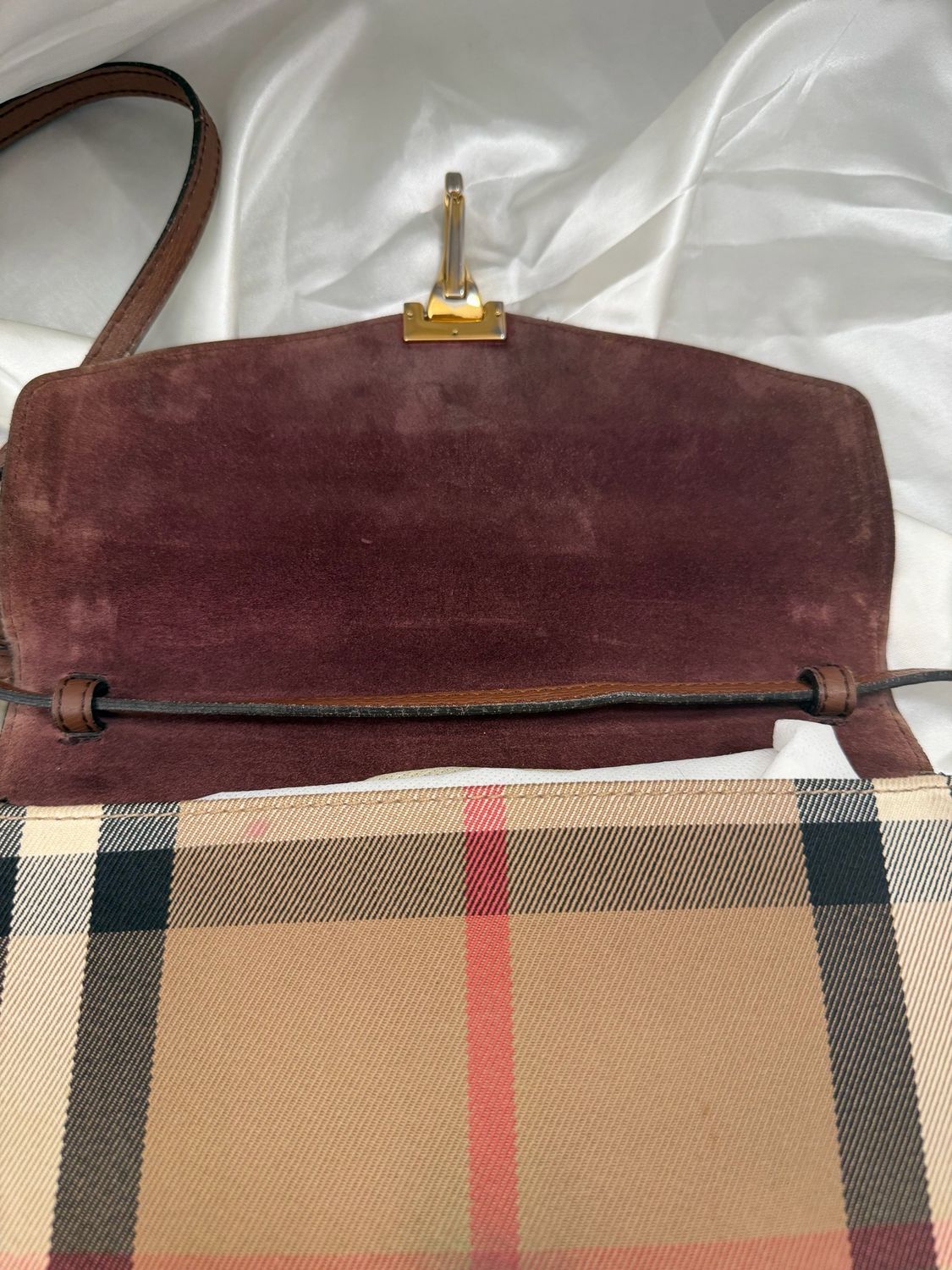 Burberry Derby House Check Crossbody Sling