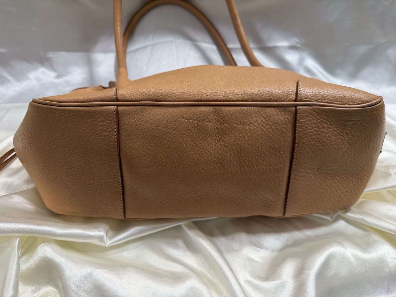 Prada Vitello Daino Lizard Pushlock Tote