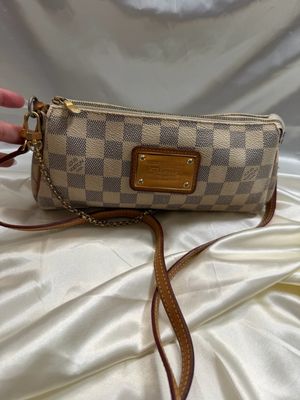 Louis Vuitton Damier Azur Clutch Sling Crossbody