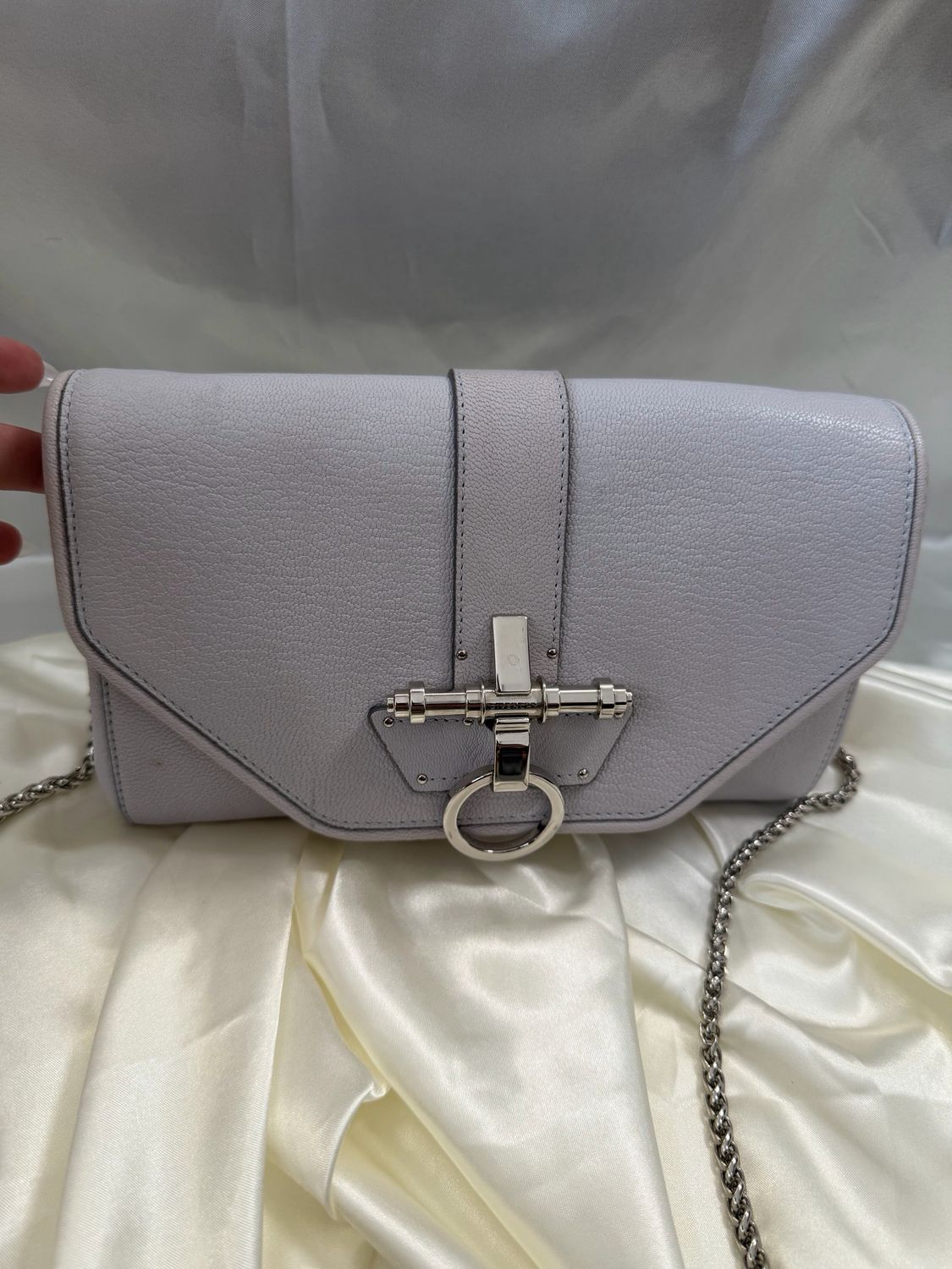 Givenchy Obsedia Clutch Crossbody Sling Flap