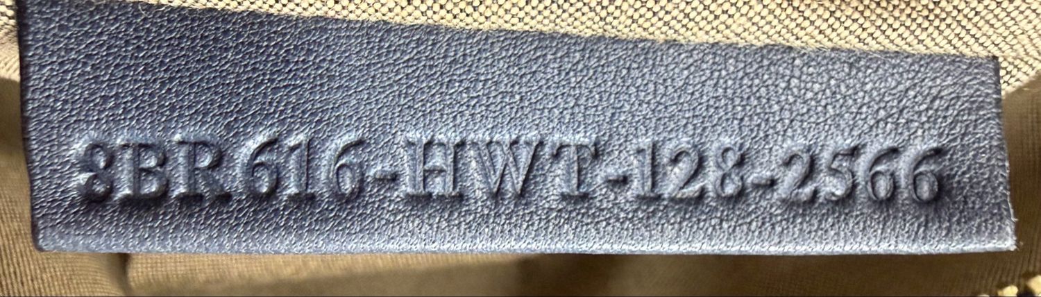 Fendi Zucca Denim Shoulder Chain Strap