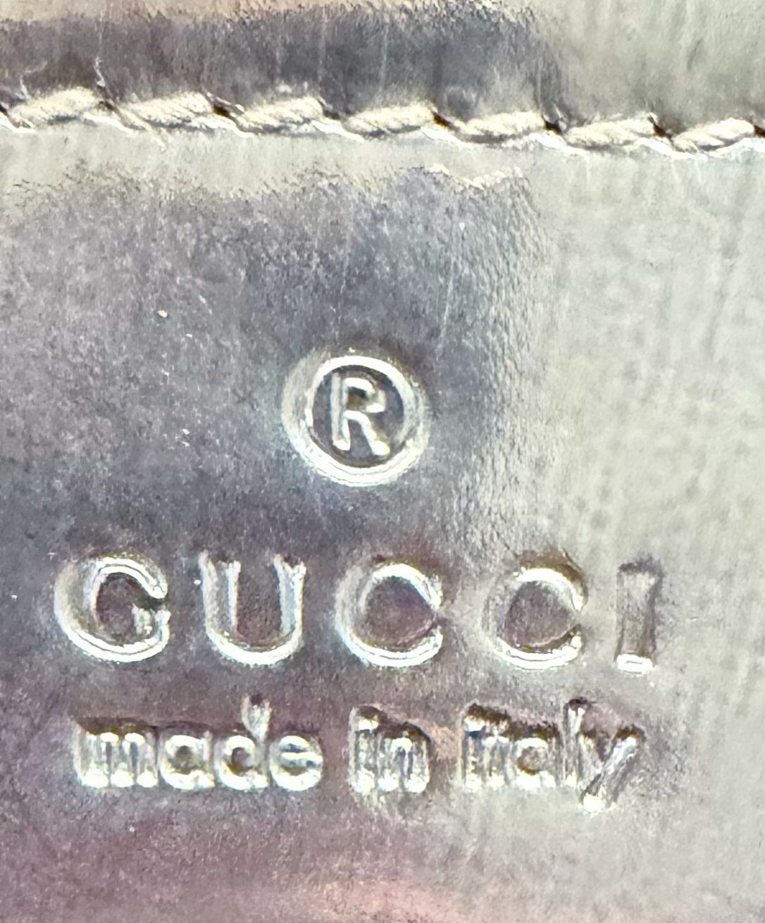 Gucci Monogram Canvas Dialux Bamboo Shoulder Tote