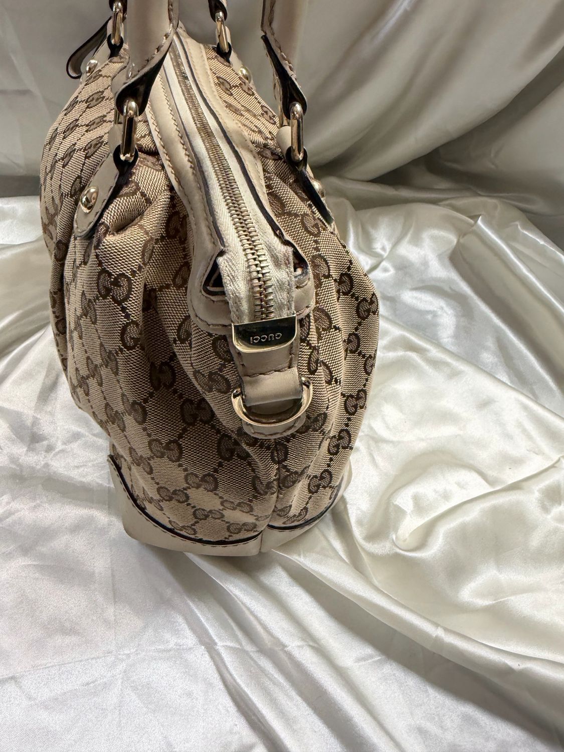 Gucci Monogram Sukey Tote Canvas