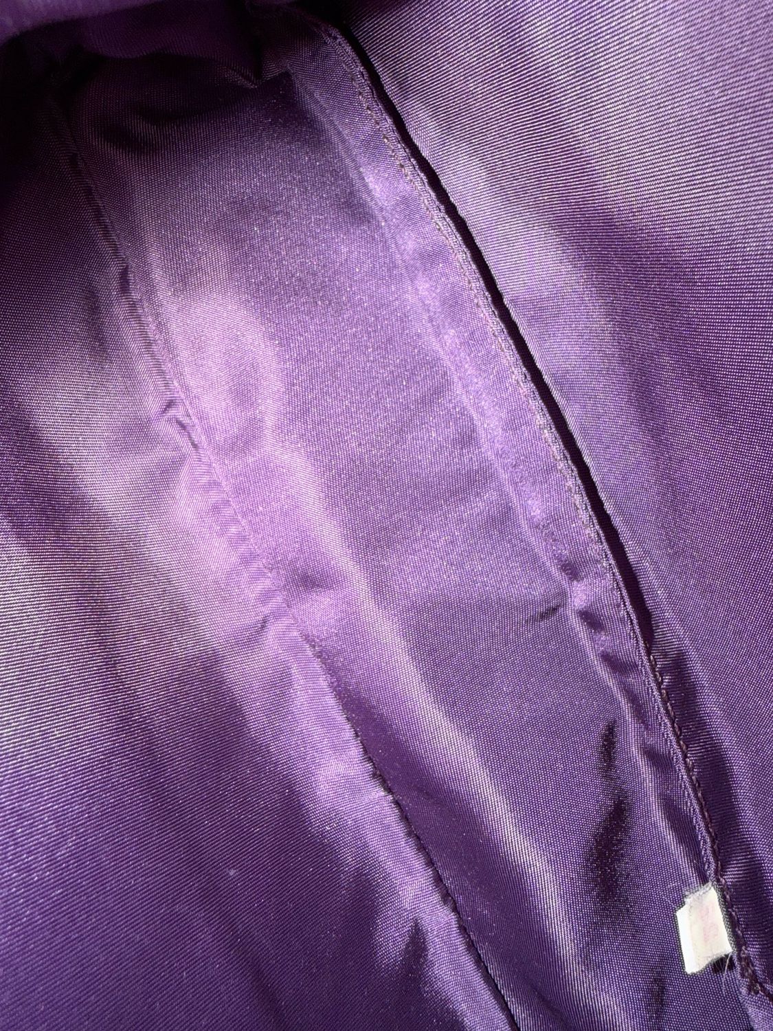 Prada Nylon Tessuto Hobo Shoulder Zipper in Purple
