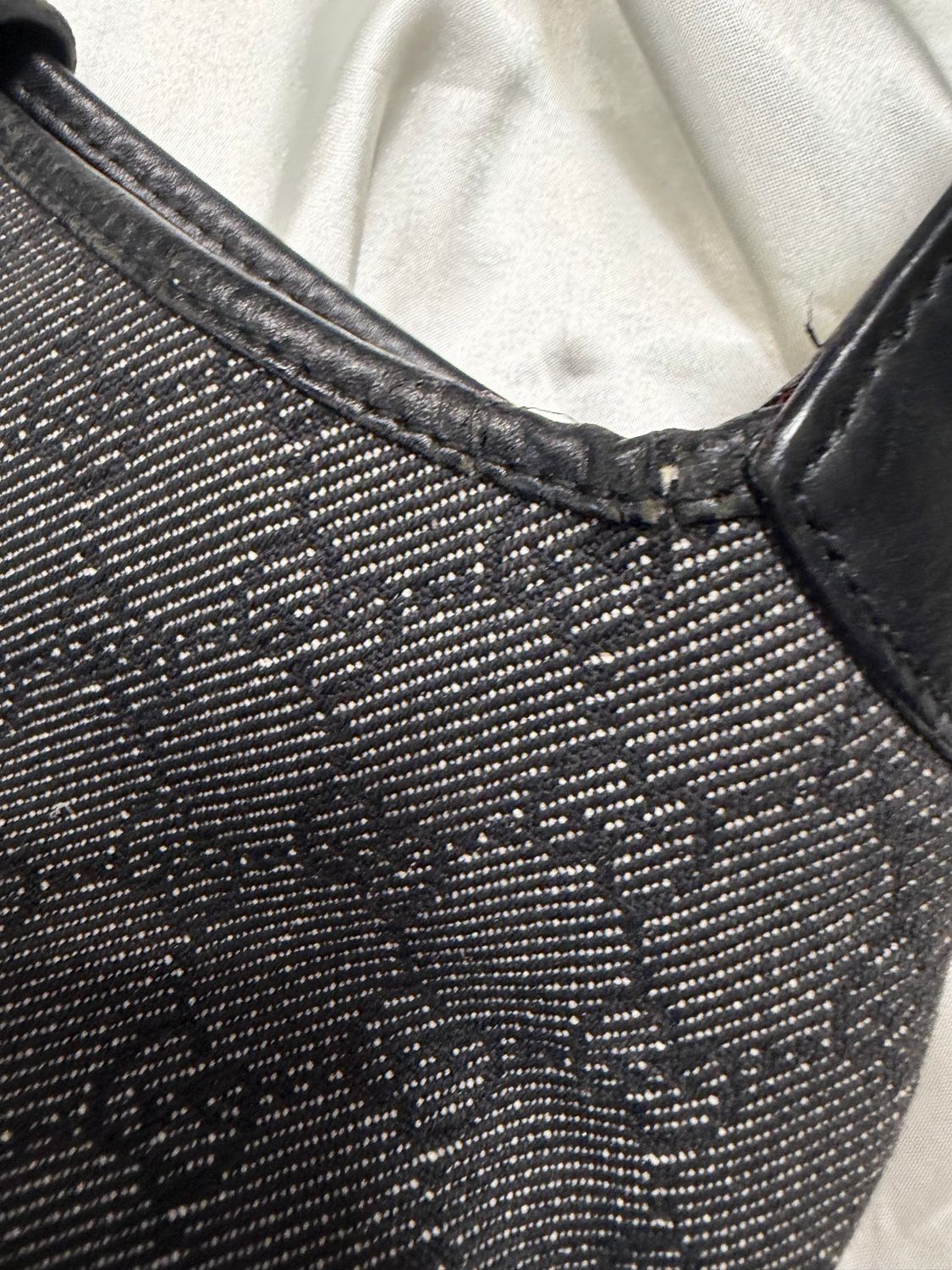 Gucci Monogram Canvas Jackie Hobo Shoulder 