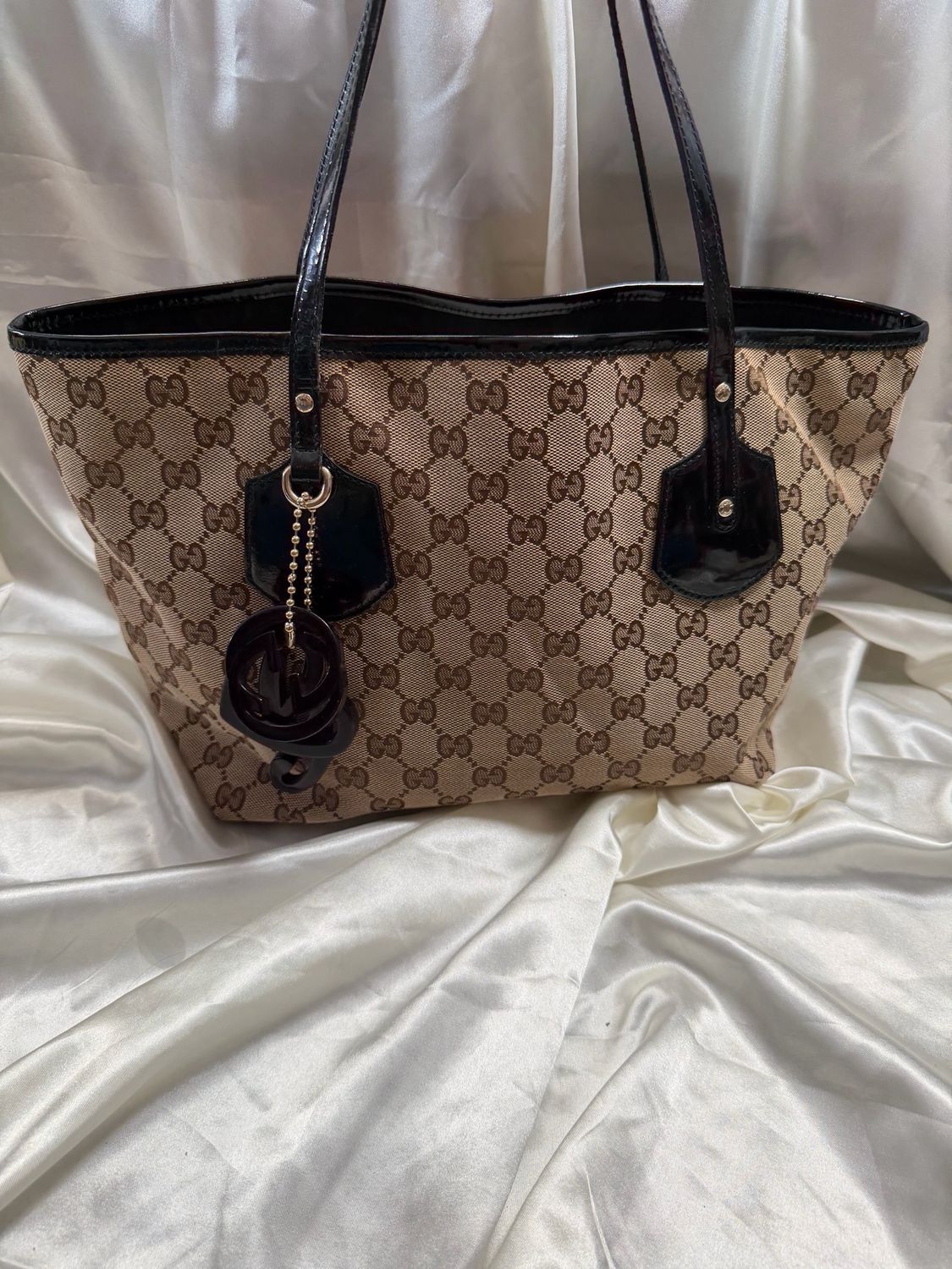 Gucci Monogram Jolie Charm Shoulder Bag