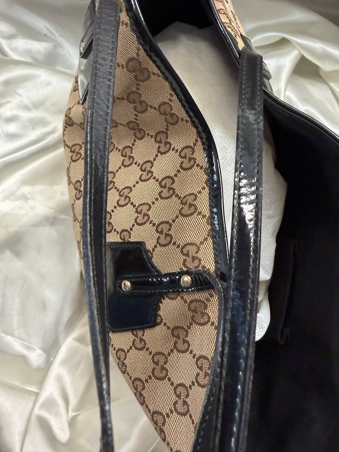 Gucci Monogram Jolie Charm Shoulder Bag