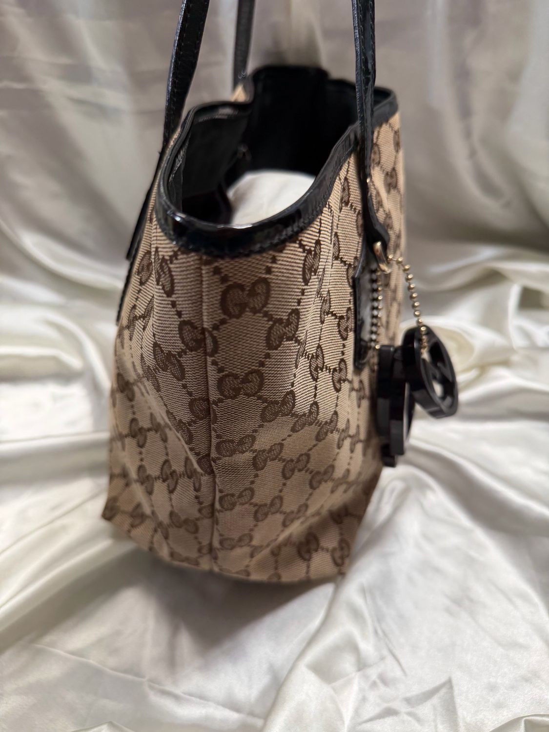 Gucci Monogram Jolie Charm Shoulder Bag