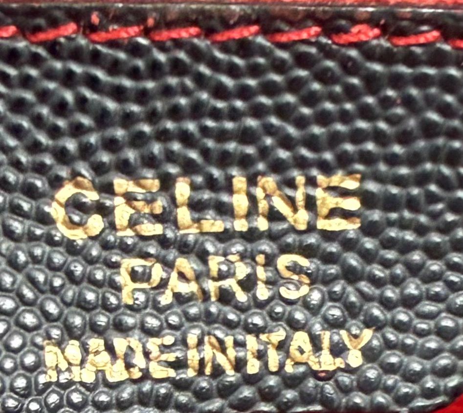 Vintage Celine Flap Crossbody Sling