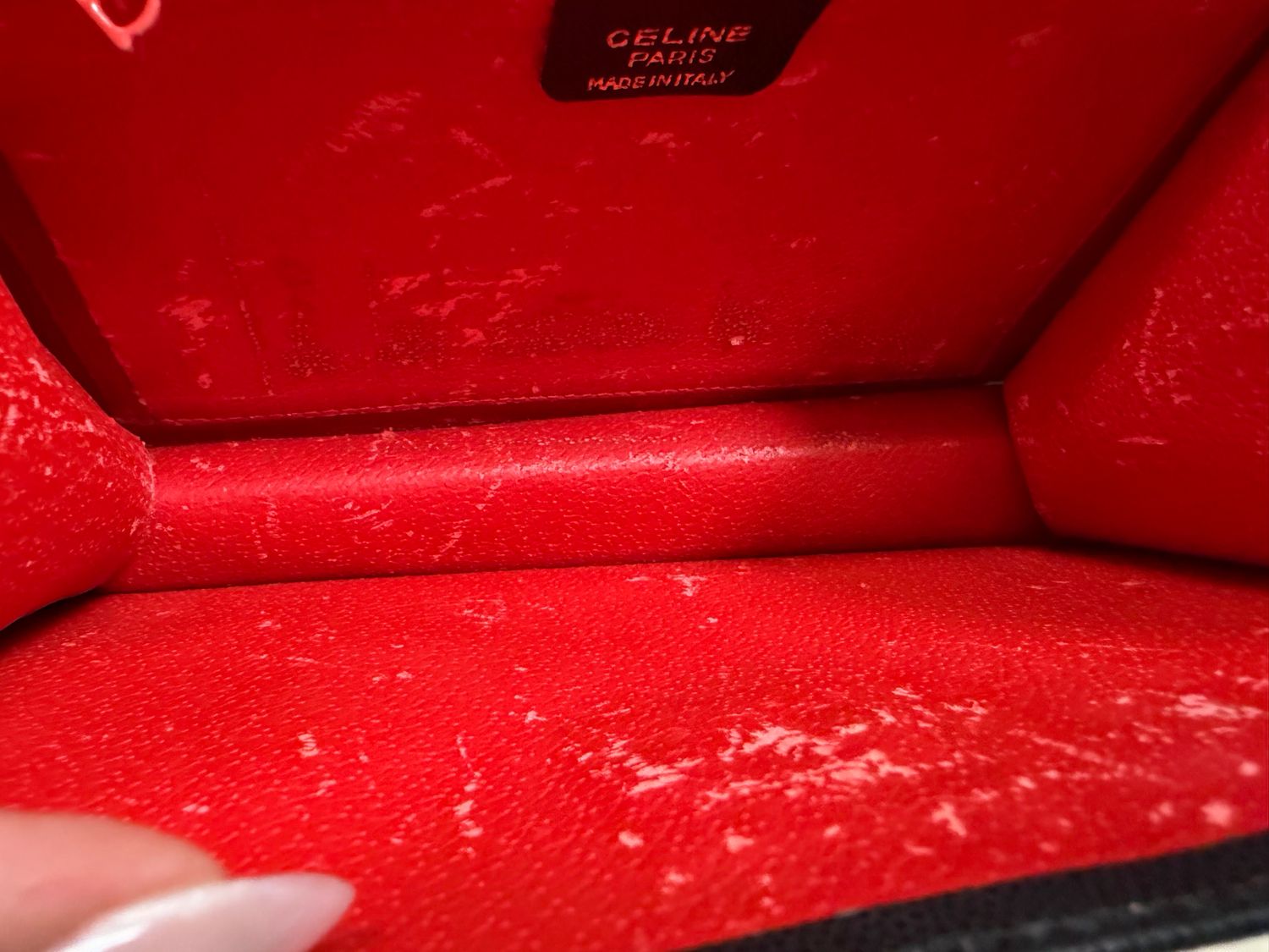 Vintage Celine Flap Crossbody Sling