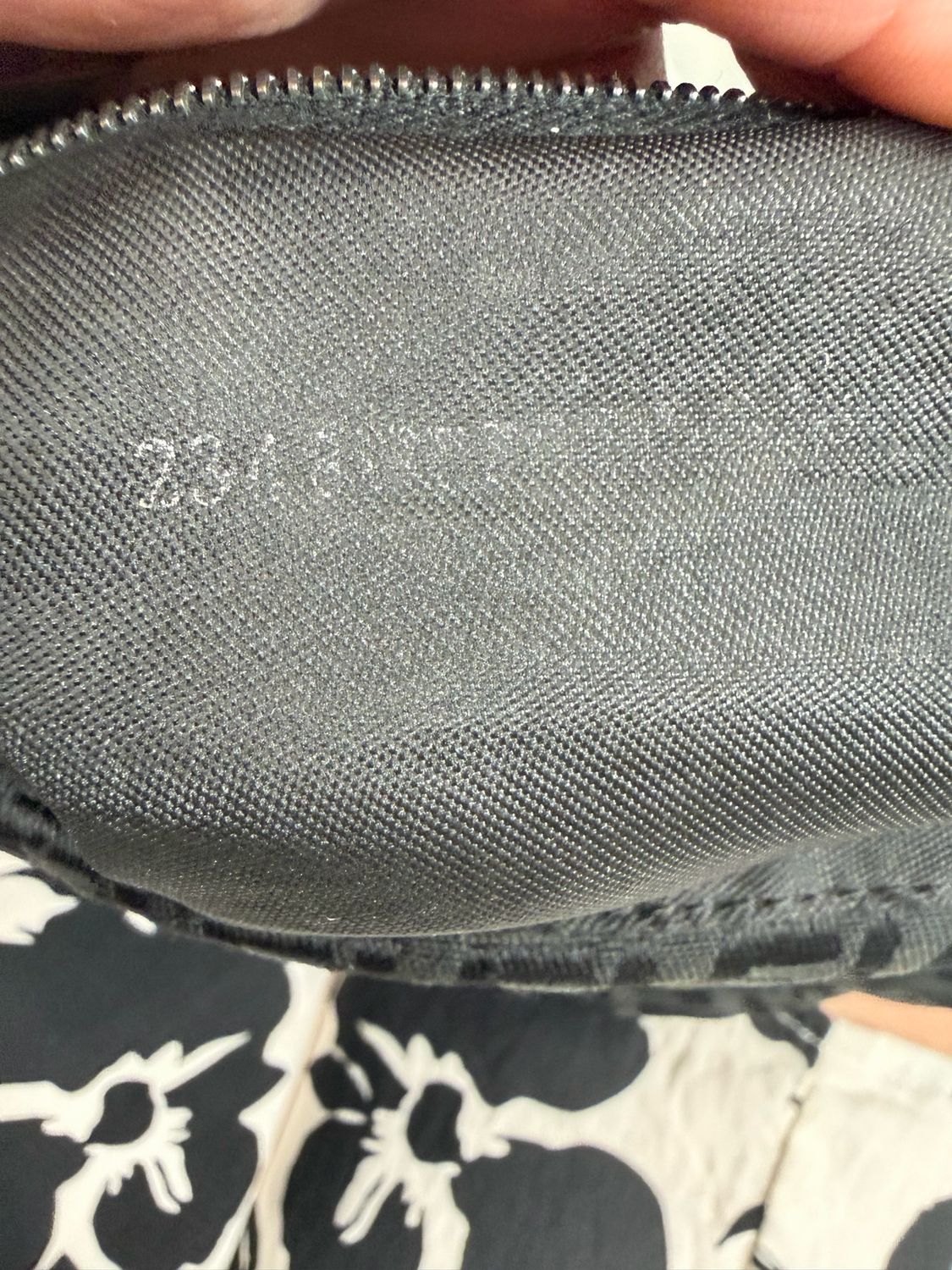 Fendi Zucca Mama Baguette Hobo Shoulder Bag