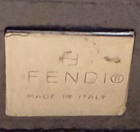 Fendi Borsa Mano Bowler Eastwest Tote Shoulder Bag in Black