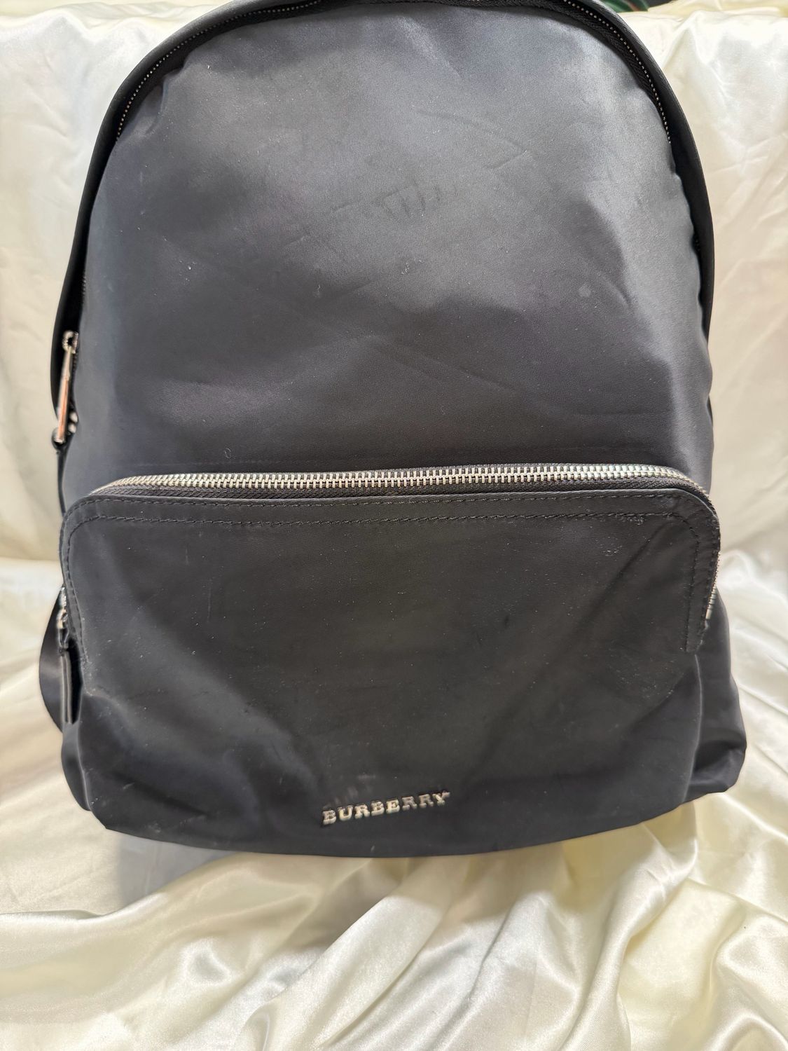 Burberry Nylon Backpack in Black