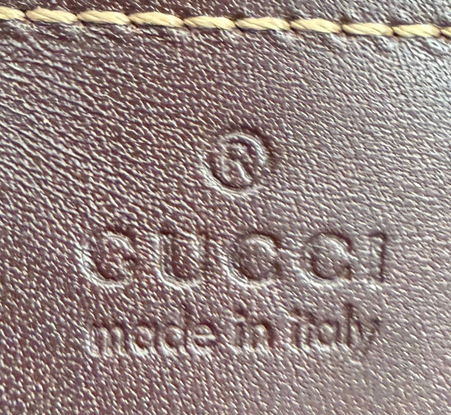 Gucci Monogram Supreme Plus Zipper Tote Shoulder Bag