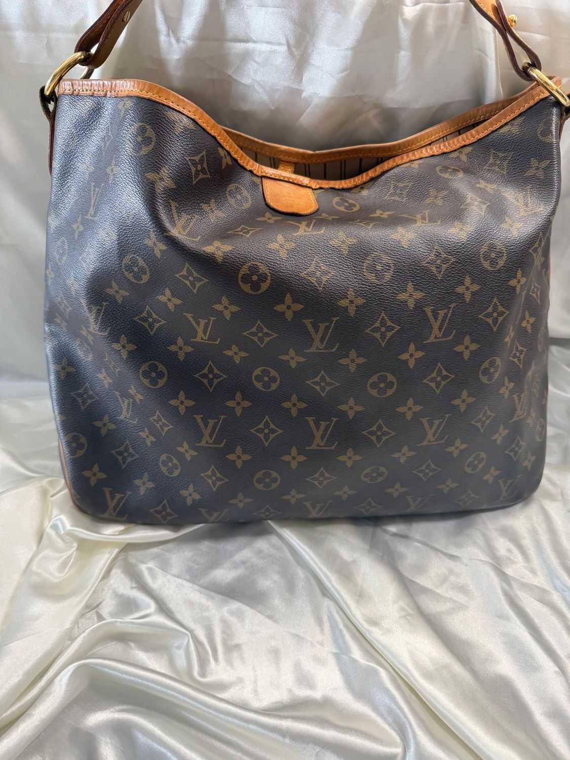 Louis Vuitton Monogram Delightful Mm Hobo Shoulder Bag
