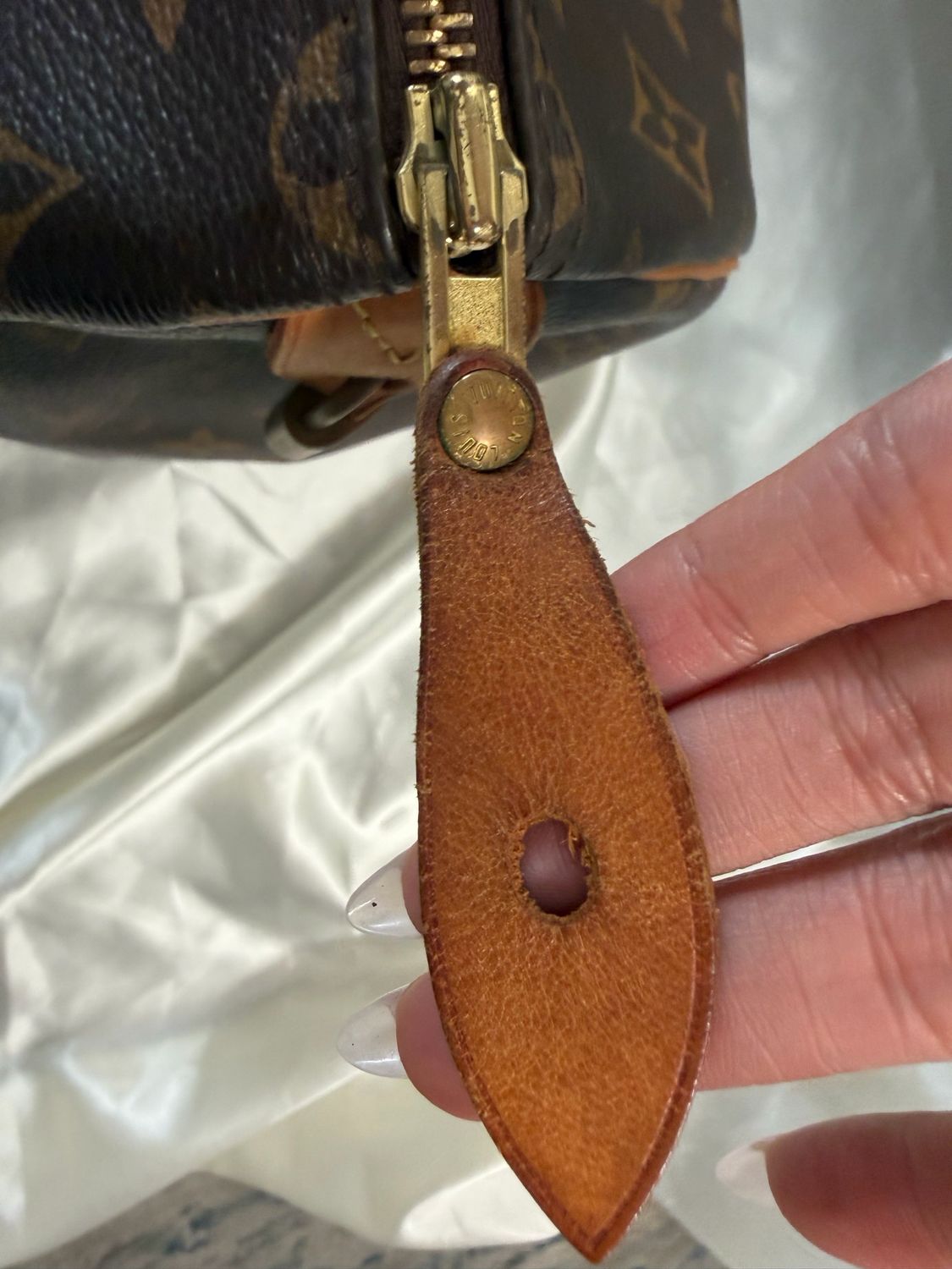 Louis Vuitton Monogram Speedy 35 Boston Bowler Satchel