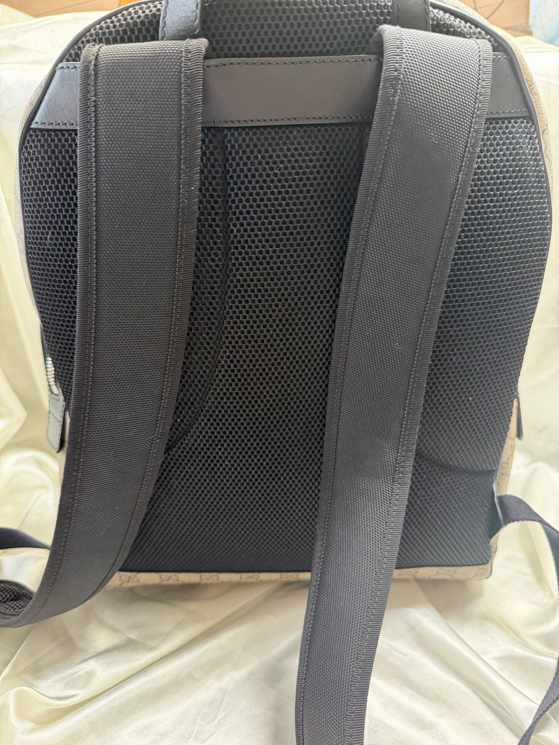 Gucci Monogram Supreme Web Ophidia Backpack 