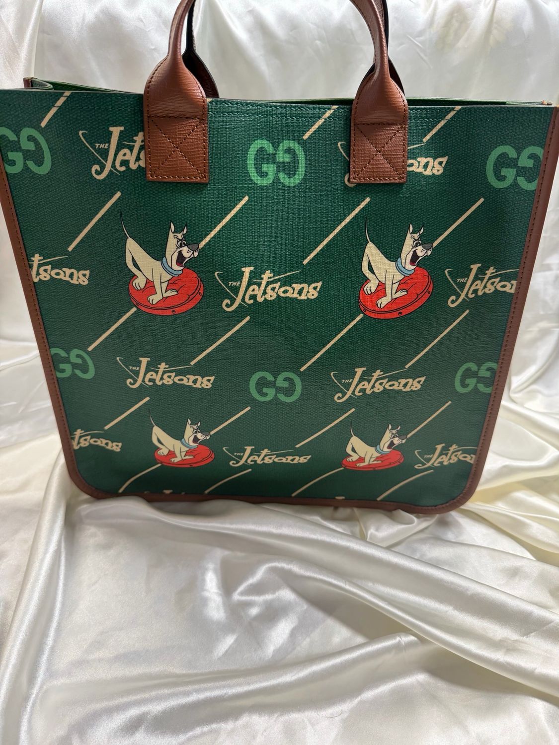 Gucci Supreme Vertical Tote Top Handle Jetsons Limited Edition