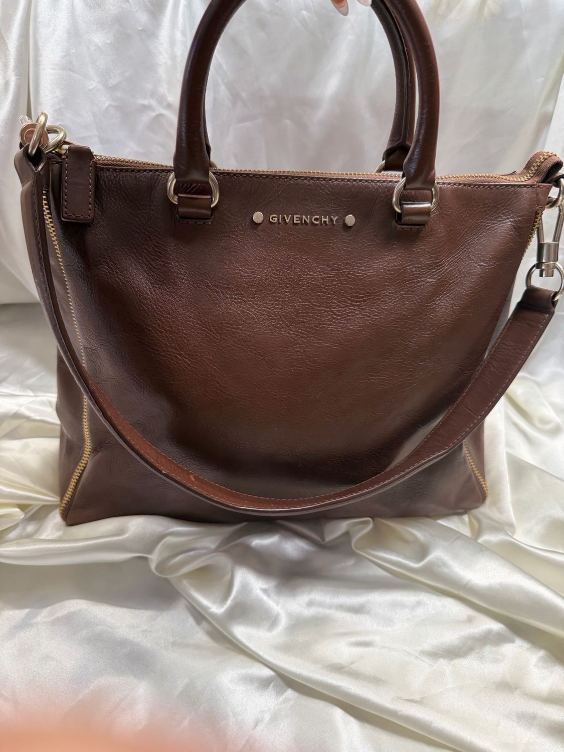 Givenchy Shoulder Leather in Brown