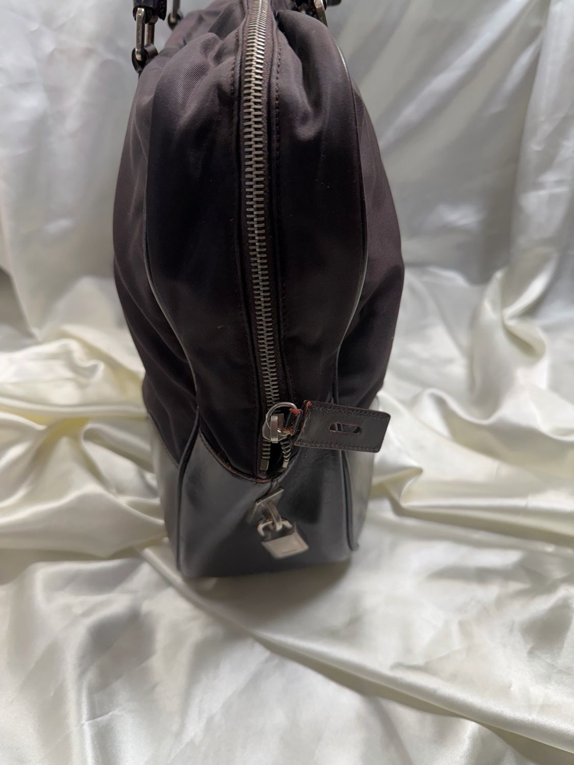 Prada Brifecase Nylon Tessuto Top Handle
