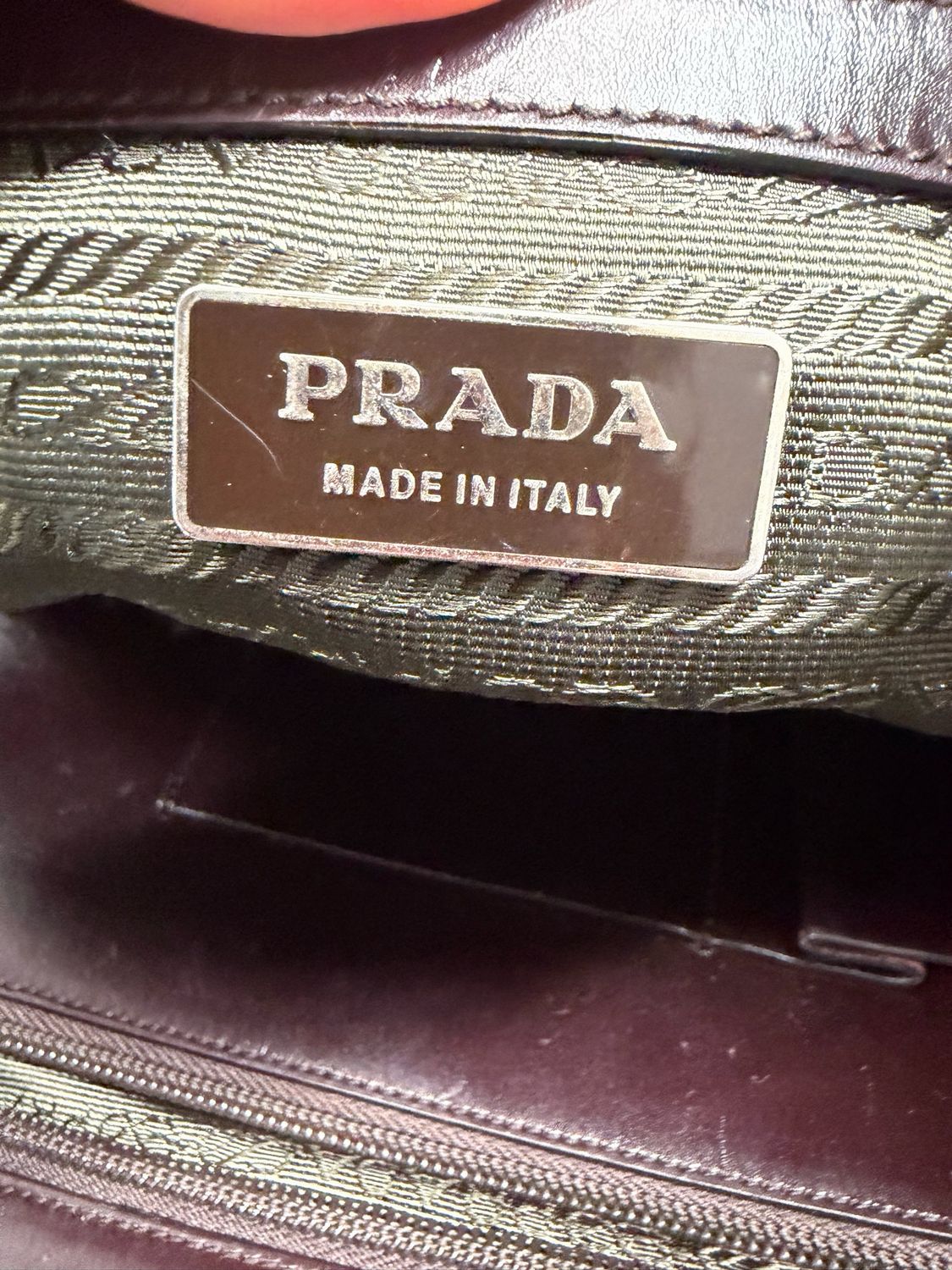 Prada Brifecase Nylon Tessuto Top Handle