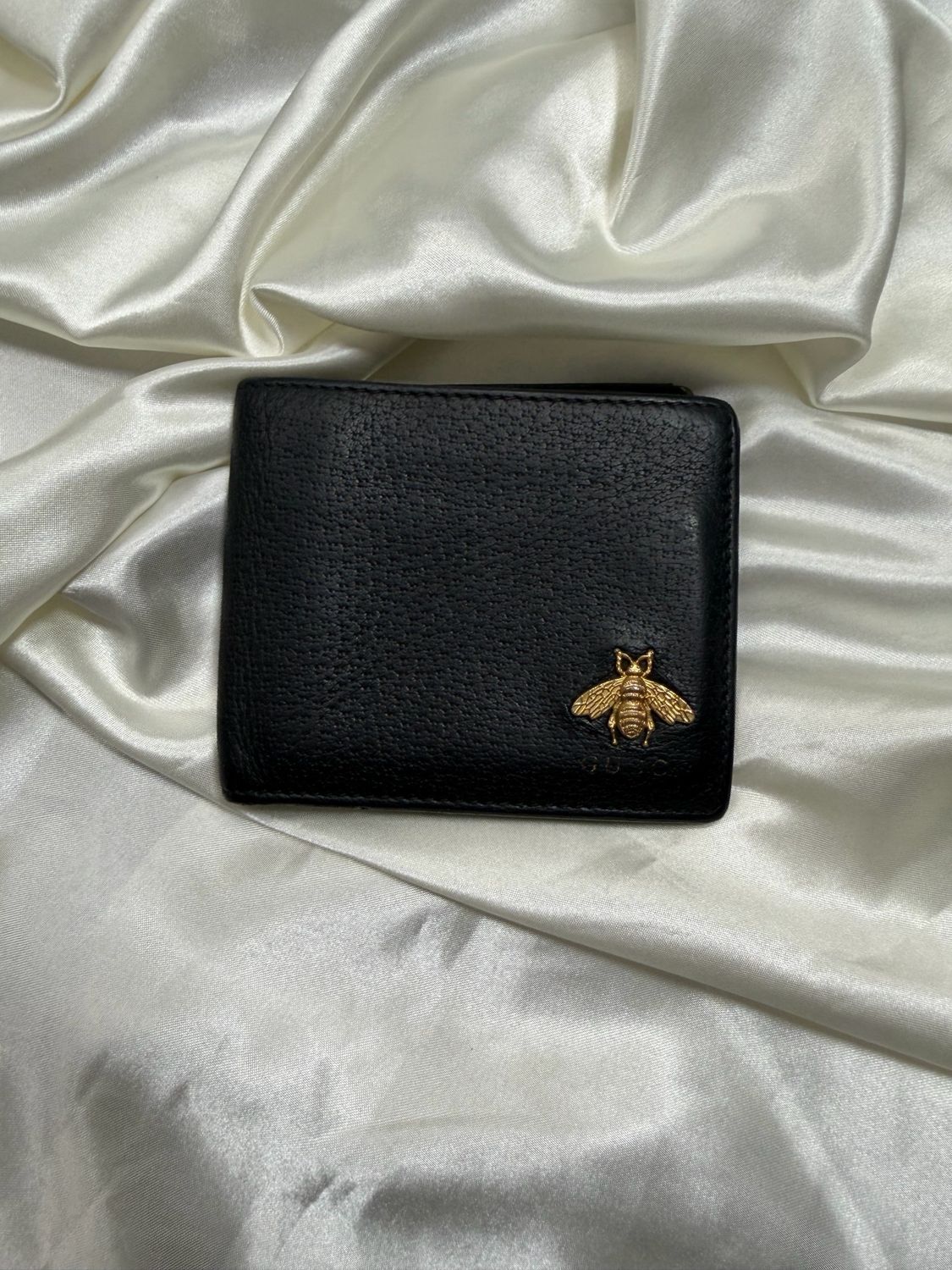 Gucci Animalier Bifold Mens Wallet in Black