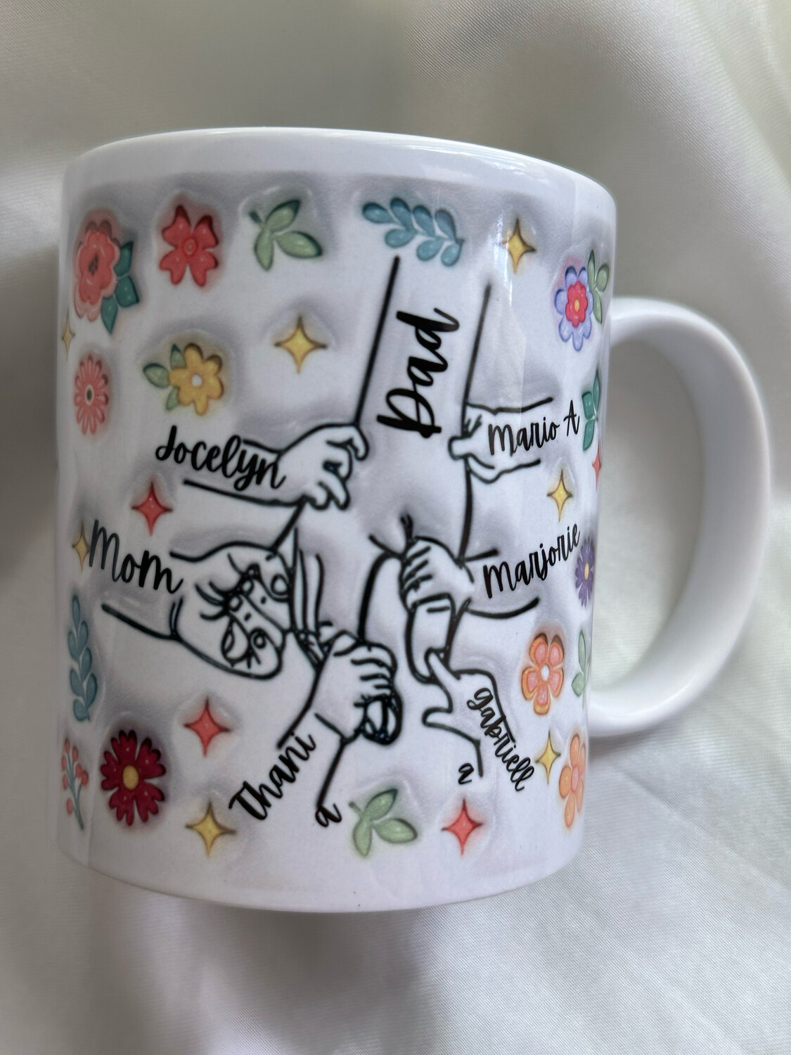 Family hand mug