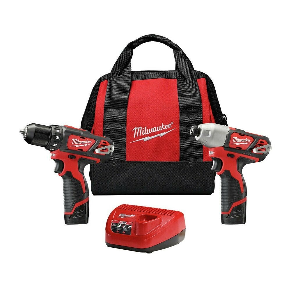 Combo Milwaukee Atornillador y Barreno