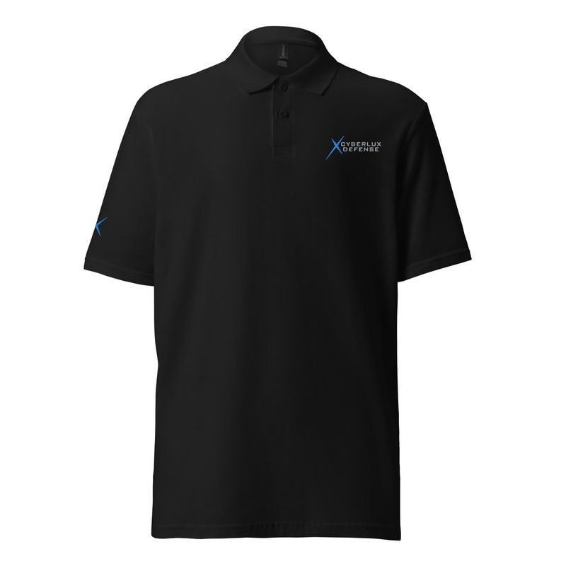 Cyberlux Defense polo shirt