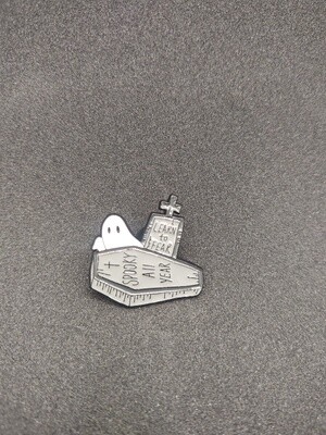 Spooky All Year Pin