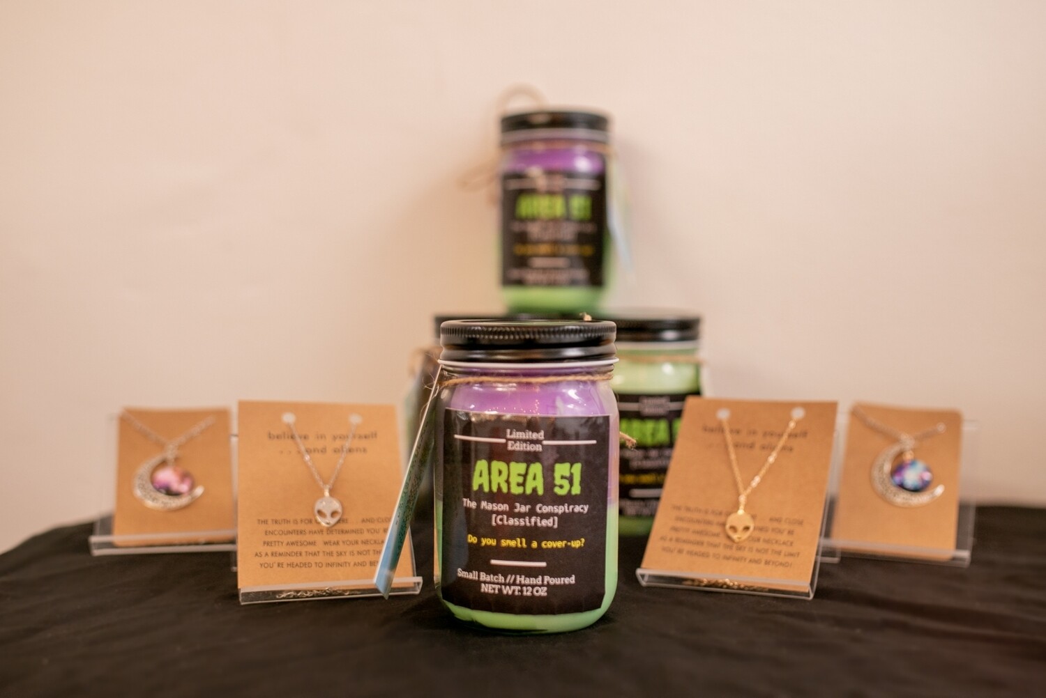 Area 51 Conspiracy Candle
