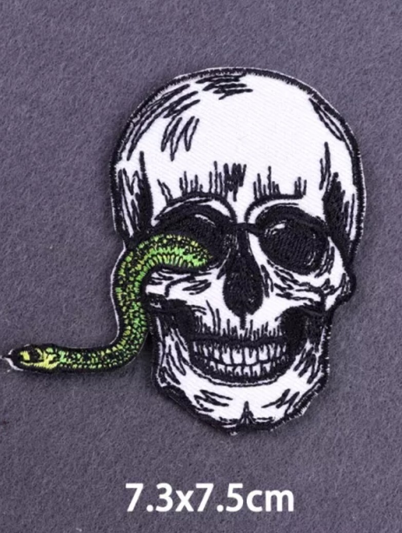 Serpent Skull Patch