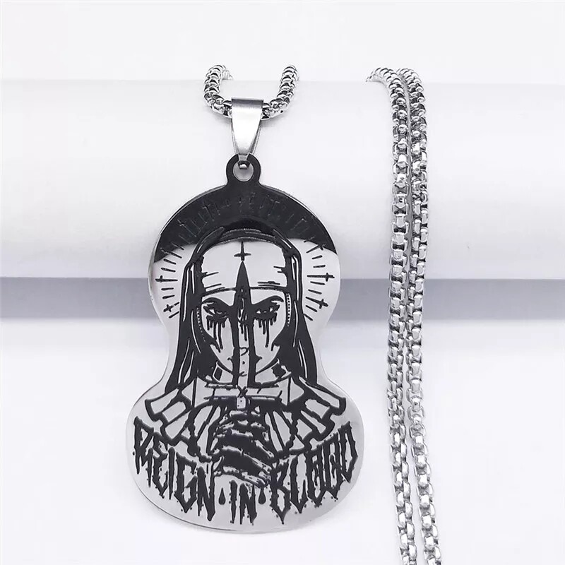 Reign In Blood Stainless Necklace