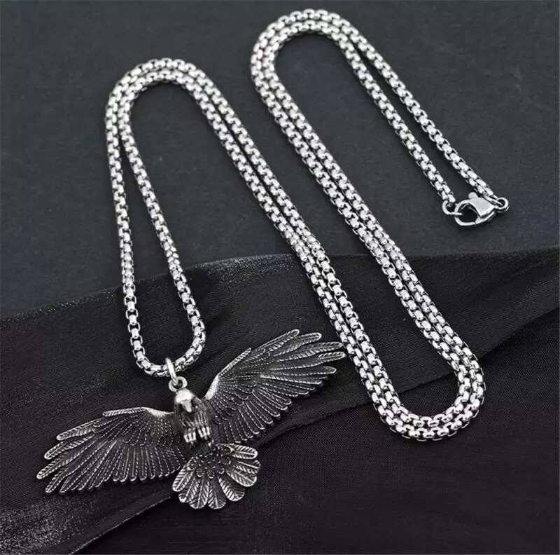 Crow Stainless Necklace