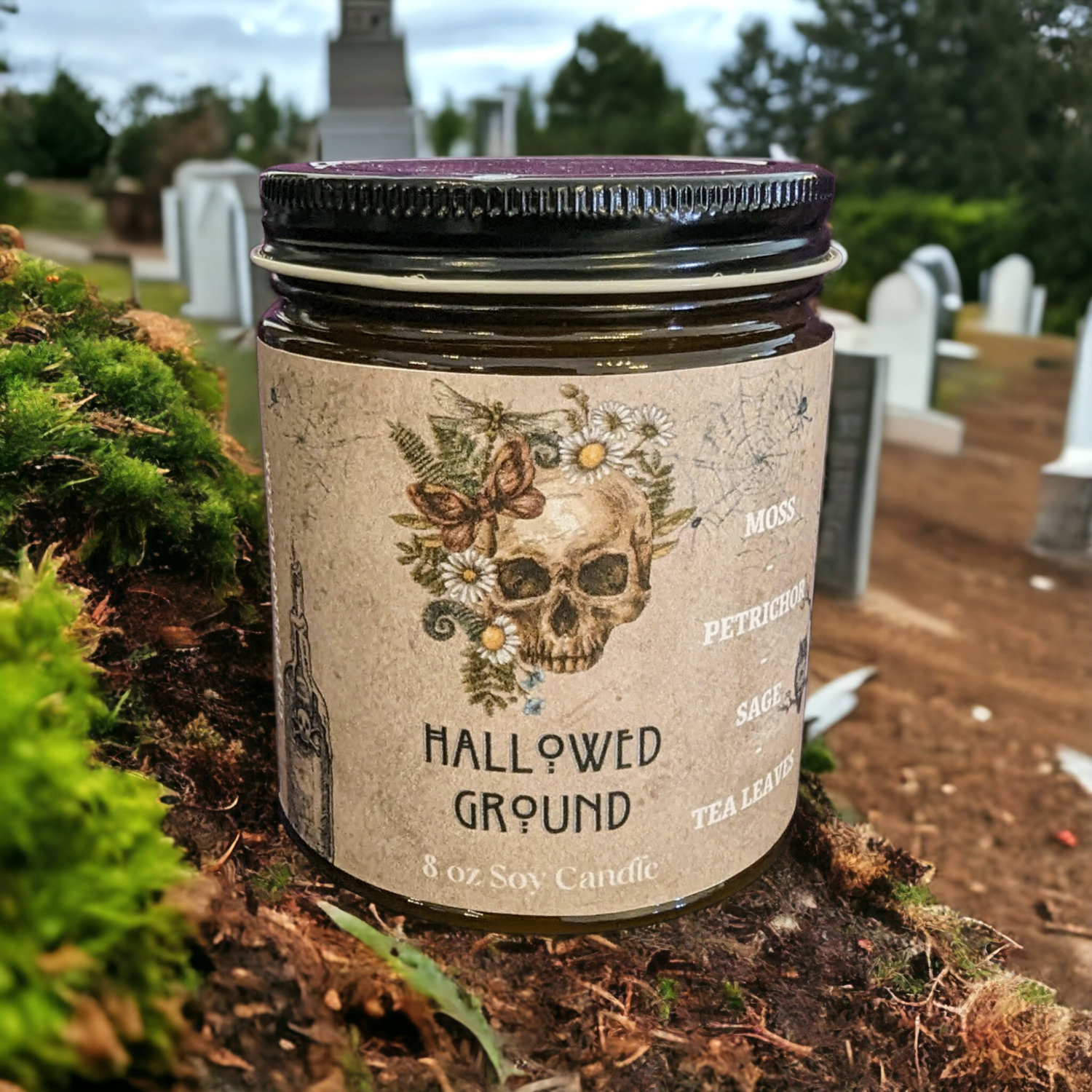 Hallowed Ground Jar Candle (8 oz)