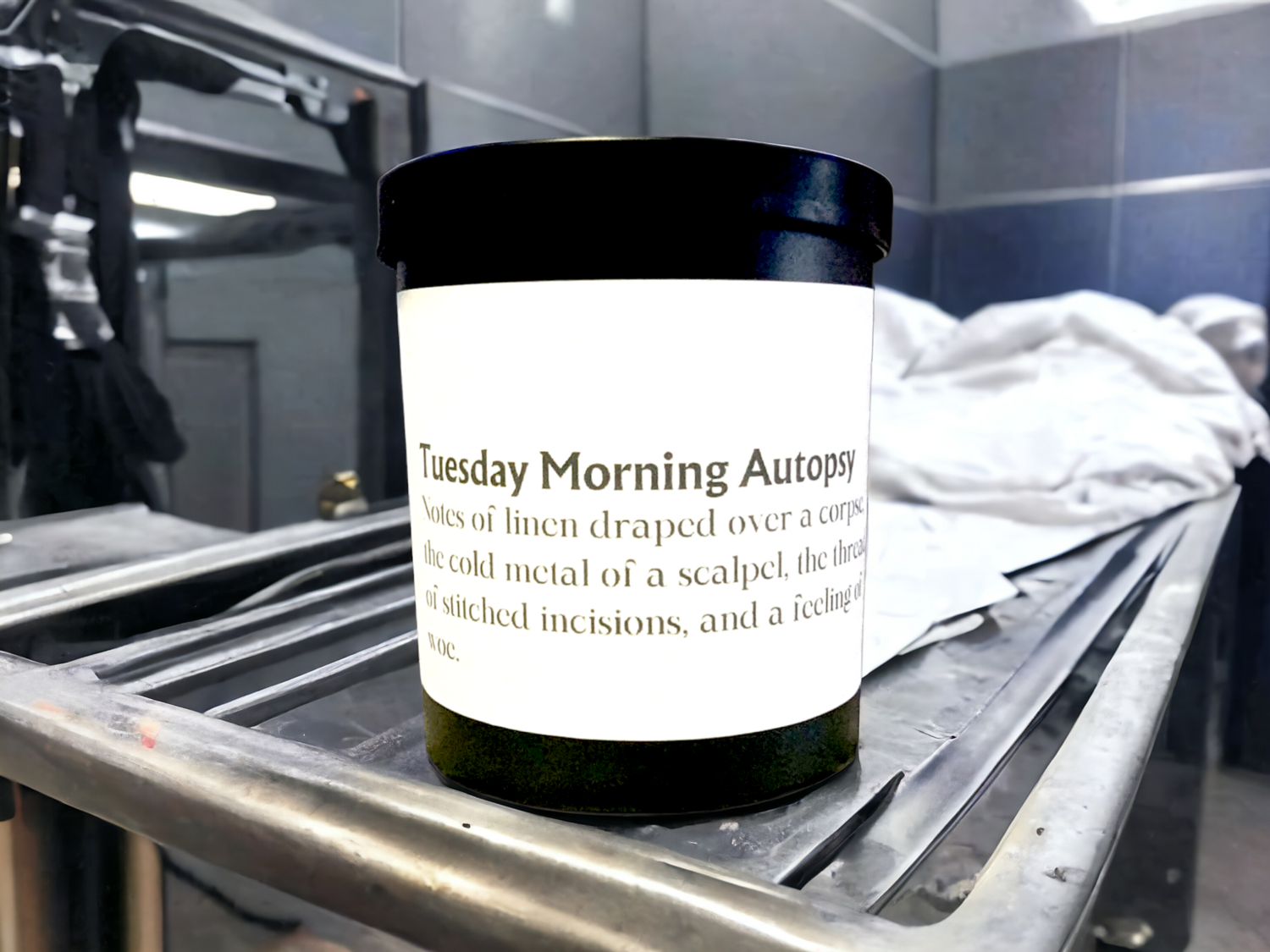 Tuesday Morning Autopsy (10 oz Candle)