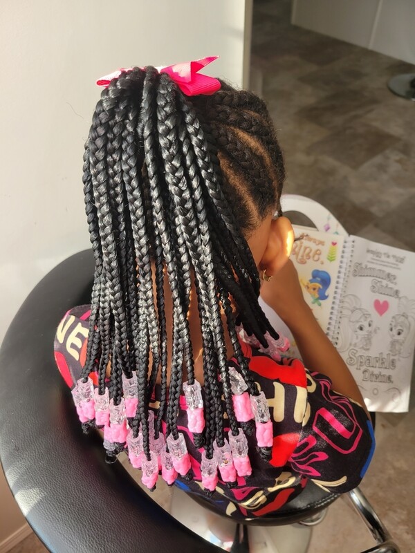 Zara braids ponytail - 2pk
