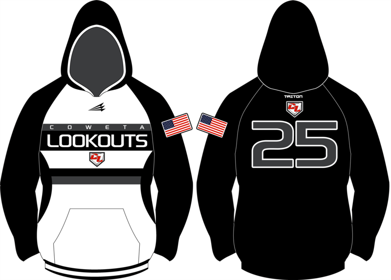Coweta Lookouts Baseball Custom Vulcan Hoodie #VH3