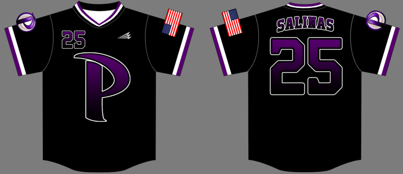 Premier Baseball Club Custom Baseball Jersey Design #6B