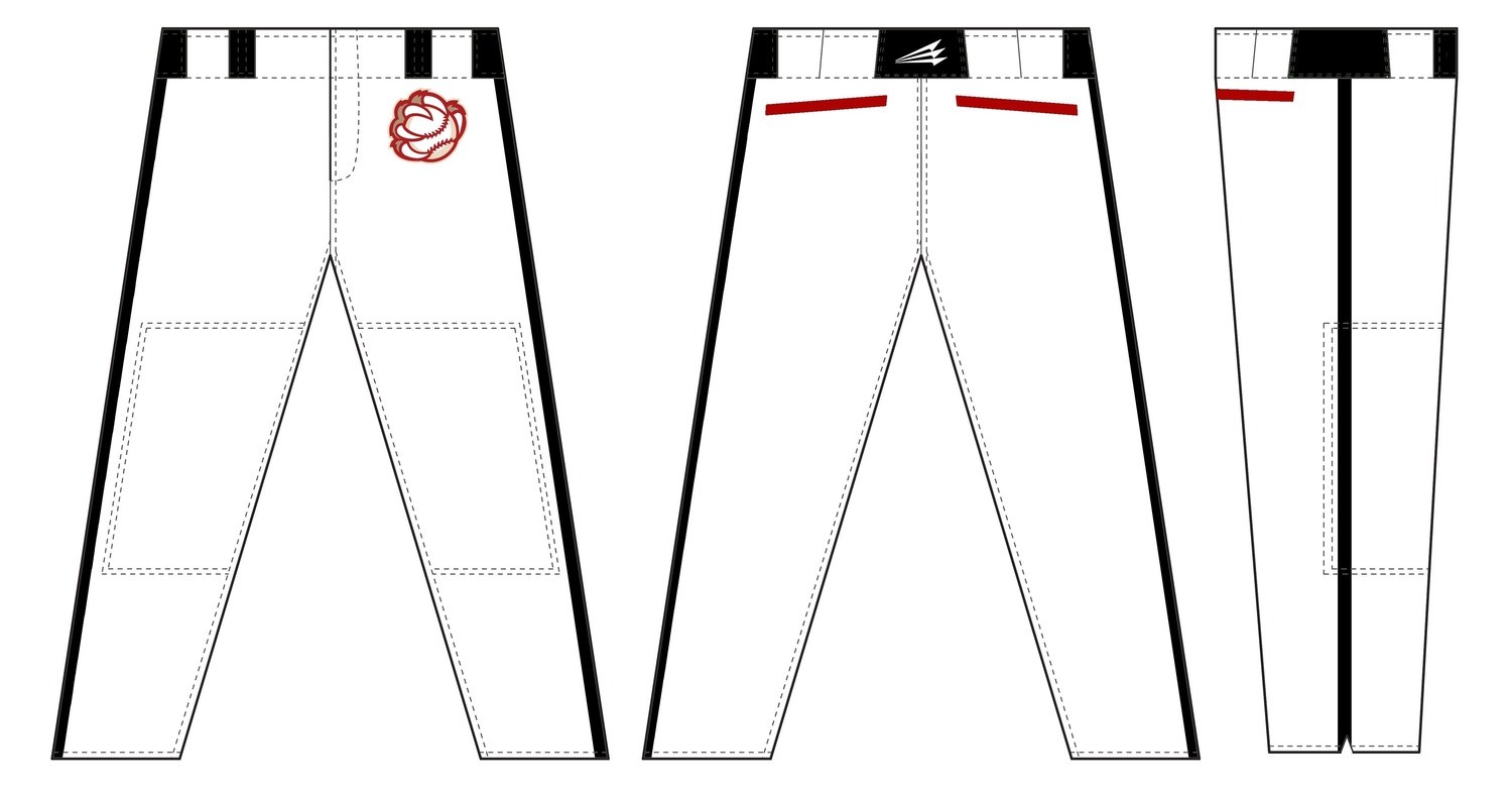 North Columbus Bruins Custom Baseball Pants 1