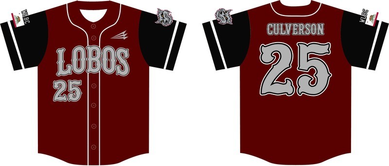 Woodcreek Lobos Custom Baseball Jersey 4