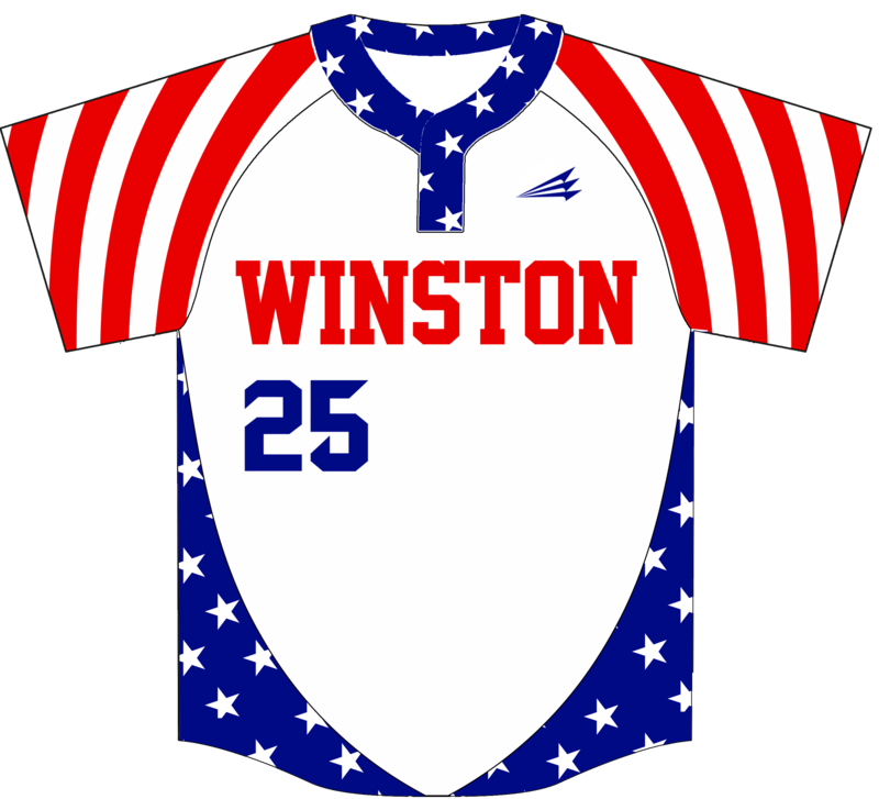 Winston Prospects Sublimated Game Jersey #1