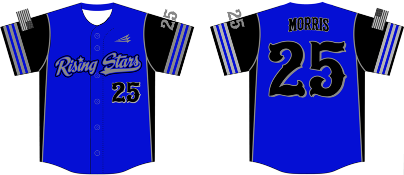 Rising Stars Custom Jersey Design #2