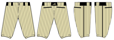 Quincy Dirtbags Stacheman Elite Custom Knicker Pants #BP2C